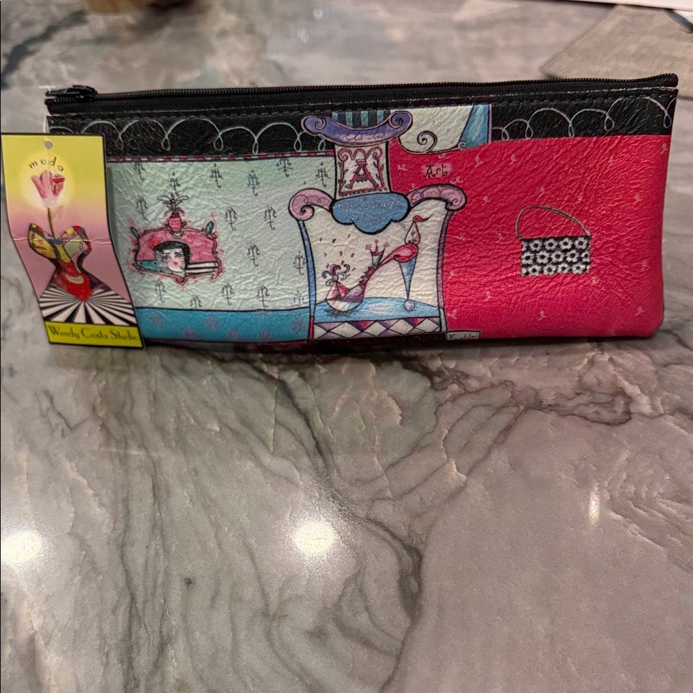 Wendy Costa Studios Artistic Zipper Pouch